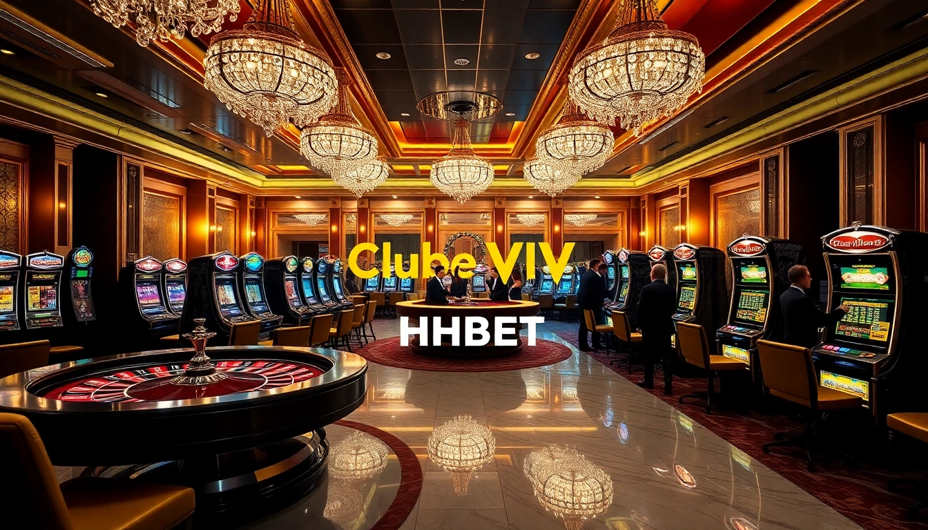 Experience exclusive benefits at Clube VIP HHBET with luxury casino ambiance and high-stakes excitement.
