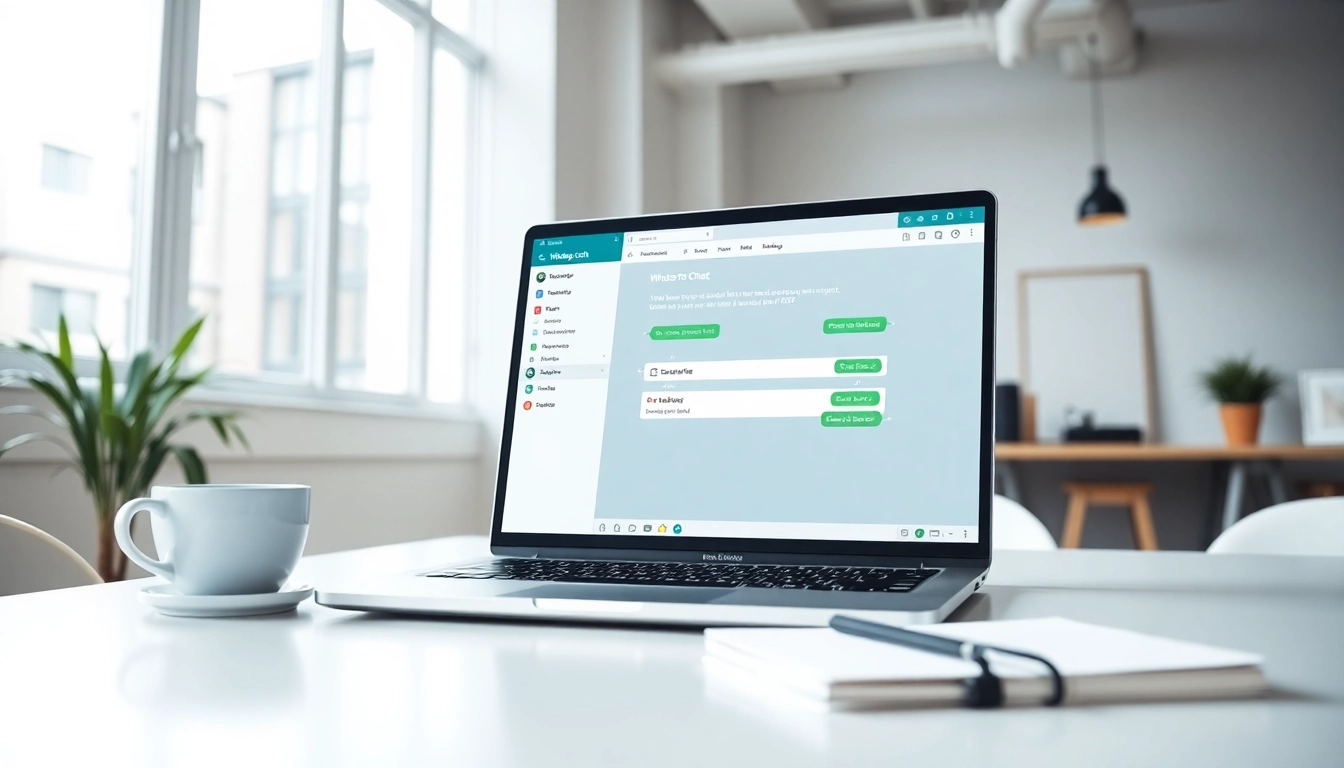 Export WhatsApp chats as PDFs through https://chattopdf.app interface in a modern workspace.