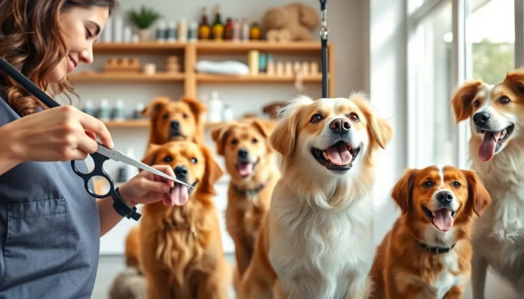 Hondenverzorgers.nl biedt hoogwaardige hondverzorging in een vrolijke salon.