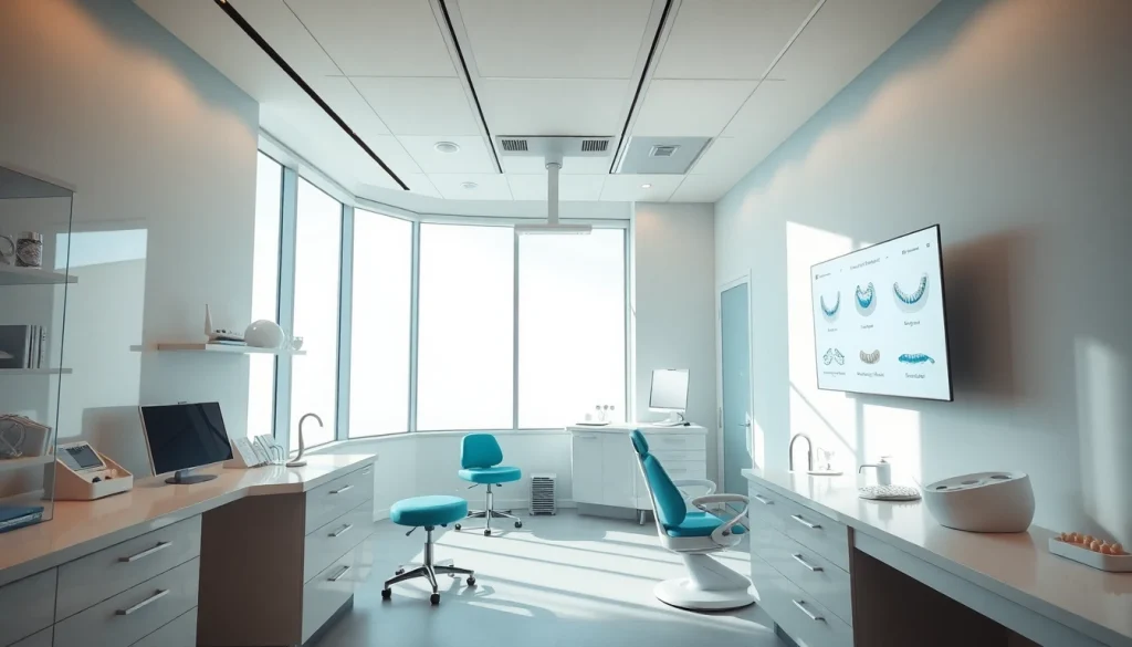 Mouthpiece orthodontics recommended in a modern dental clinic.