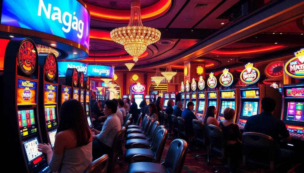 Naga169 terpercaya slot machines attract gamblers with vibrant gameplay and luxury ambiance.