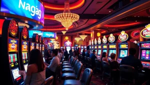 Naga169 terpercaya slot machines attract gamblers with vibrant gameplay and luxury ambiance.