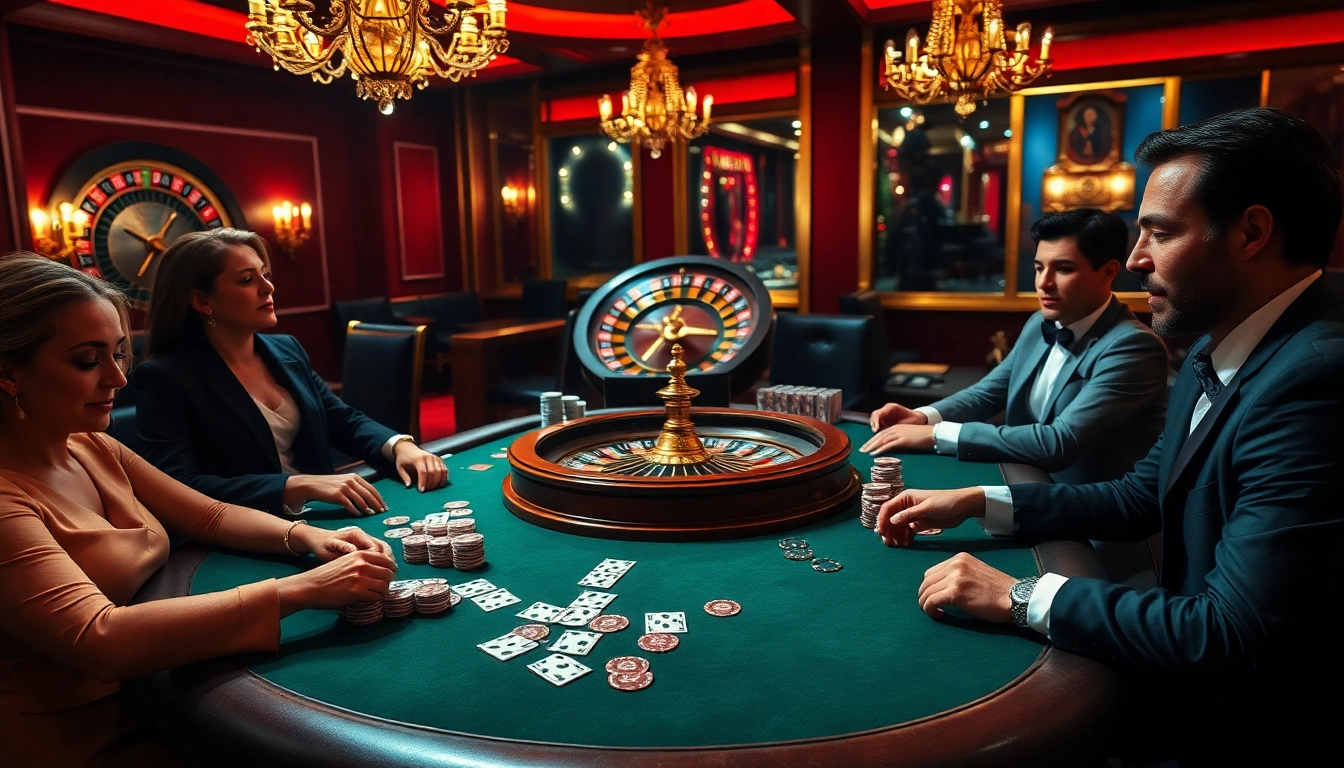 Experience high-stakes poker action at 388bet casino with vibrant casino elements.