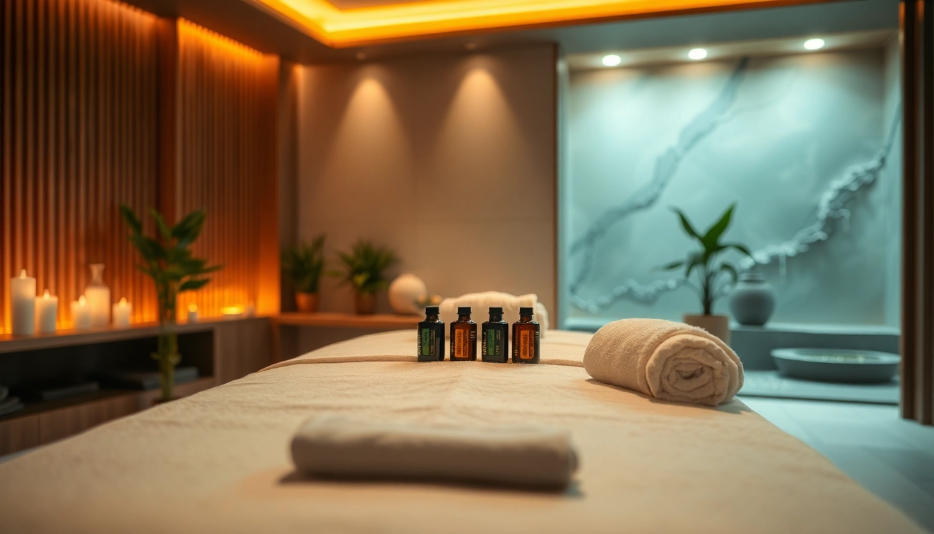 차분한 색상과 전문적인 분위기의 고요하고 럭셔리한 마사지 환경에서 출장마사지를 경험해 보세요.