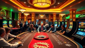 Engage in high-stakes gambling at mk8th.net with vibrant casino visuals and exciting gameplay.