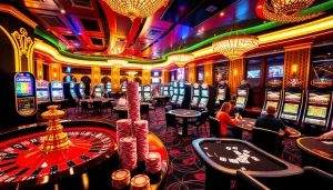 Experience the excitement of online gambling at https://i9bett.cn.com/ with a vibrant casino scene.