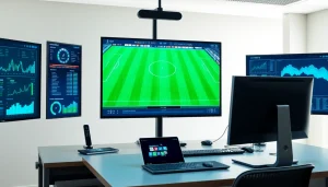 ดูผลบอลสดในห้องวิเคราะห์กีฬาเต็มไปด้วยข้อมูลและสีสัน