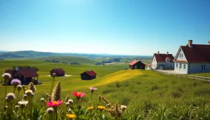 Ontdek de charmante Deense natuur met een prachtig uitzicht op het platteland bij https://mooidenemarken.nl