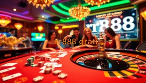 Experience the thrill of winning at RR88 gratis with vibrant casino games and betting excitement.