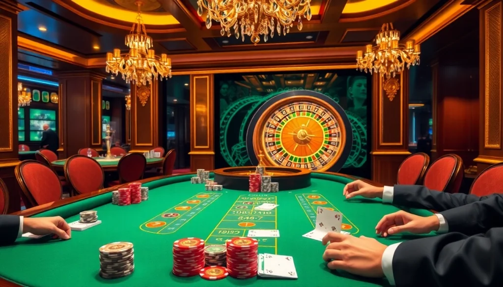 Experience the thrill of winning at https://ok88.tech/ with luxurious casino games and vibrant atmosphere.