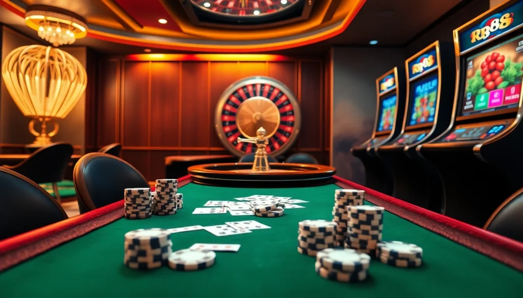 Experience the thrill of RR88 with exciting casino games and vibrant gaming environments.