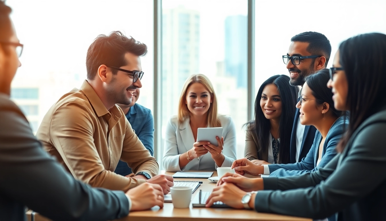 Offrire consulenza marketing per aziende durante una riunione di lavoro.
