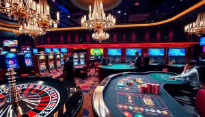 Winning at the casino with excitement and luxury at https://ok88.tech/ gaming tables and slot machines.