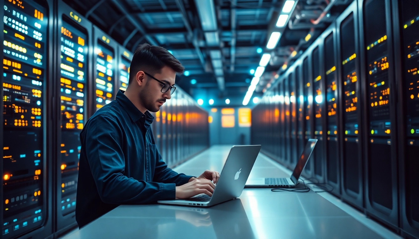 Explore VPS and RDP solutions at https://aminserve.com, showcasing a modern server hosting environment.