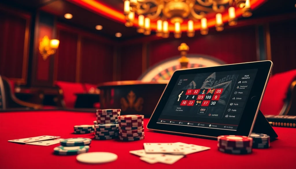 Gamble at an exquisite Casino table featuring https://uu88ae.com/ cards and chips, showcasing excitement.