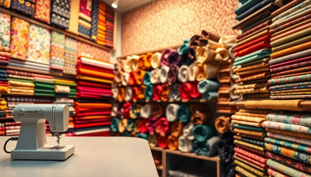 Bekijk prachtige stoffen in de stoffen webshop nederland met een kleurrijke stoffenpresentatie.