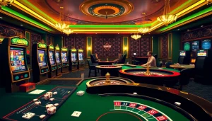 Vivez le frisson du casino en ligne avec des jeux captivants et des configurations élégantes.