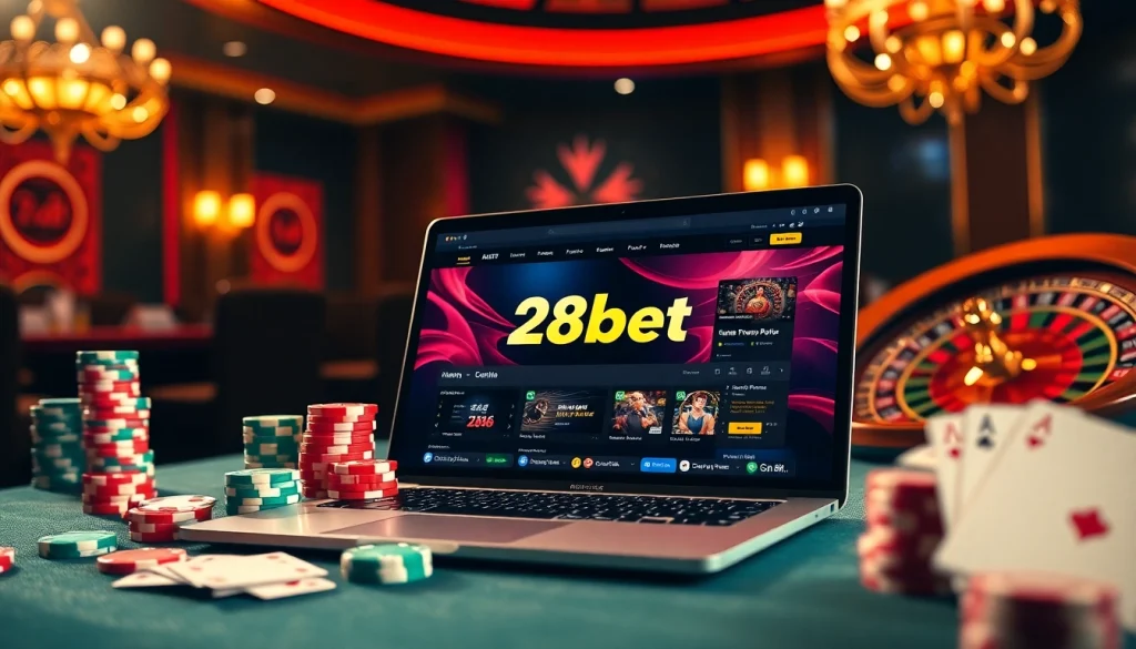 Experience thrilling gambling with 28bet đăng nhập on a luxurious online platform.
