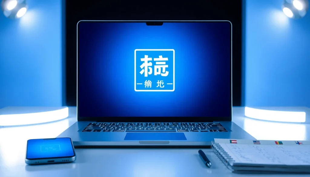 The 有道翻译 digital translator interface exemplifies modern language learning technology.