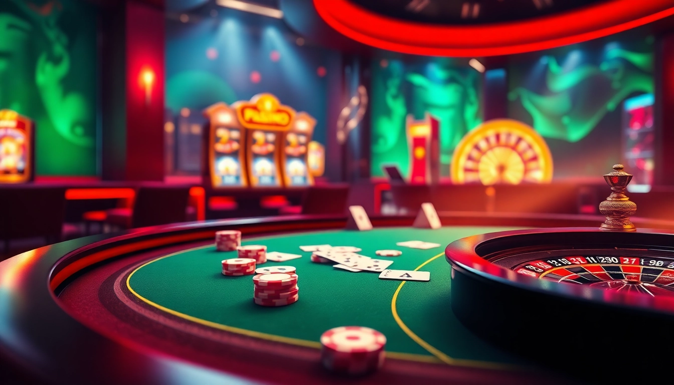 Vivez l'excitation du casino en ligne avec des jeux de poker numériques, des machines à sous animées et une roulette tournante.