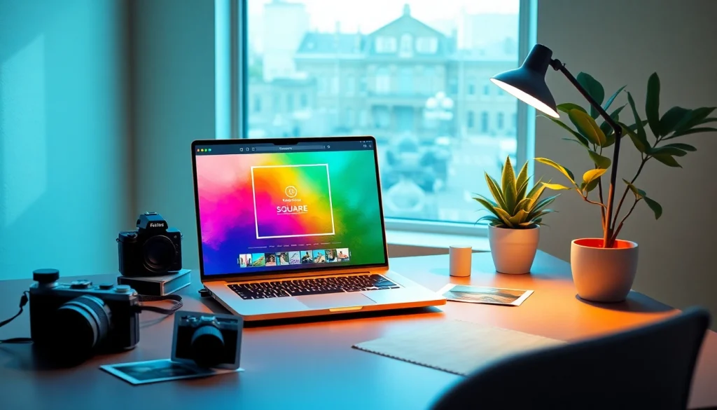 Create and transform your images square easily with our online tool.