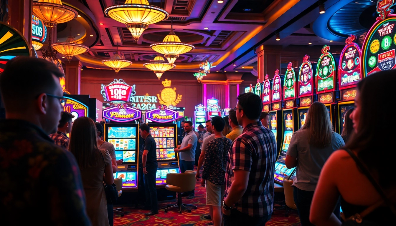 Permainan kasino online yang menarik dan mengasyikkan dengan berbagai mesin slot.
