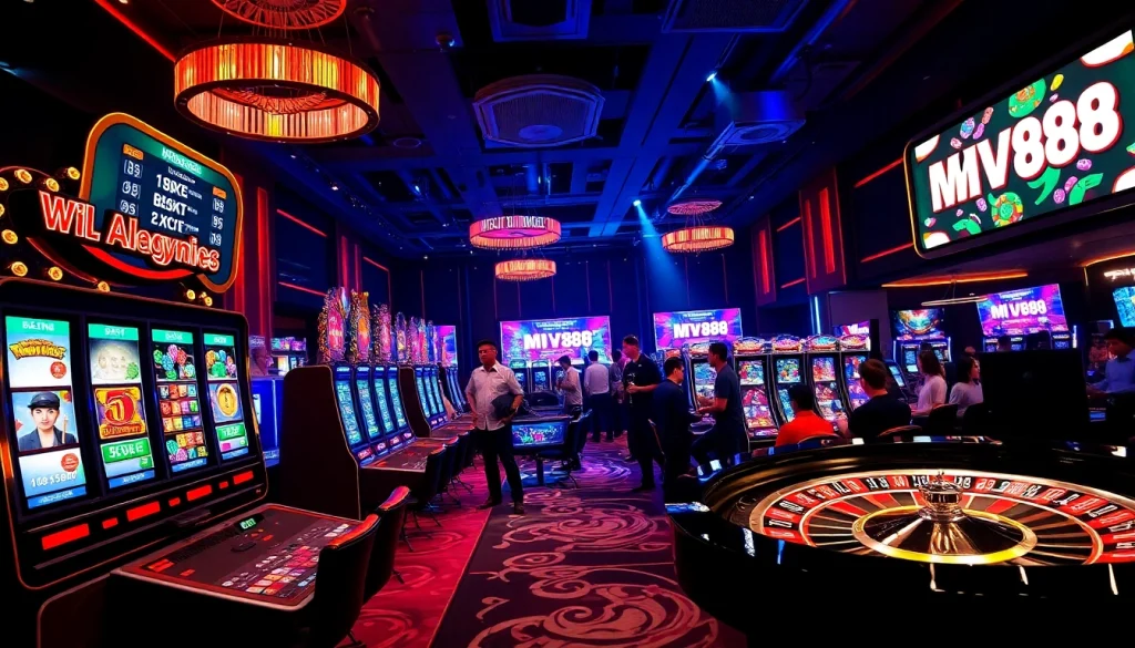 Experience the thrill of the MV88 game with exciting slot machines and engaging gameplay.